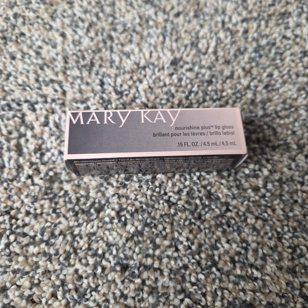 Mary Kay NouriShine Plus Lip Gloss Rich Spice 0.15 oz Shimmer Finish 047951 NEW